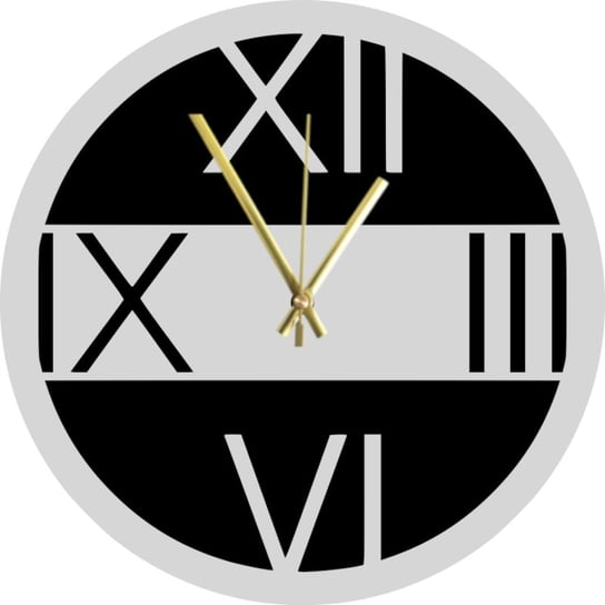Zegar Ścienny Rzymski Drewniany Karmen 45 cm Inna marka