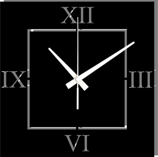 Zegar Ścienny Rzymski Kwadratowy Elegant 45 cm Inna marka