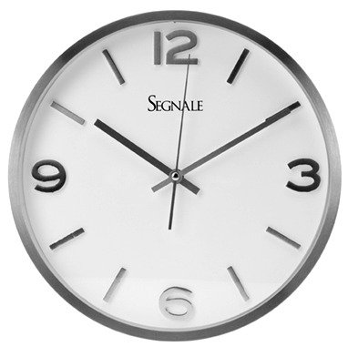 Zegar ścienny SEGNALE, biały, 30 cm Segnale