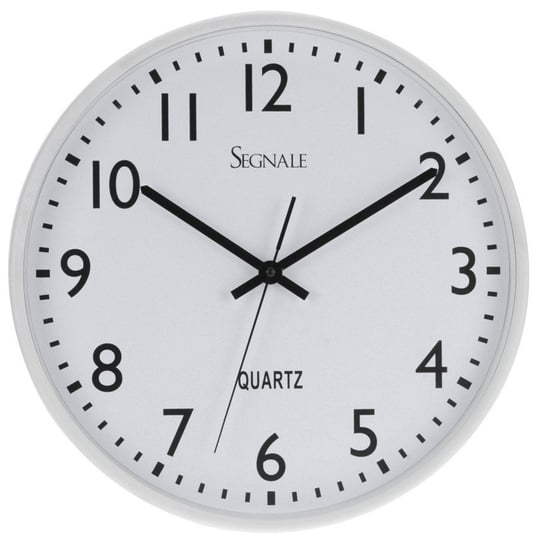 Zegar ścienny SEGNALE, biały, 6x38 cm Segnale
