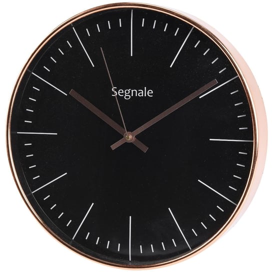Zegar ścienny, Segnale, czarny, 30 cm Inna marka