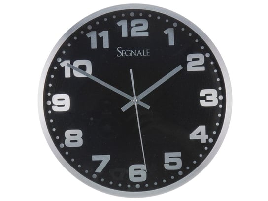 Zegar ścienny SEGNALE, czarny, 30 cm Segnale