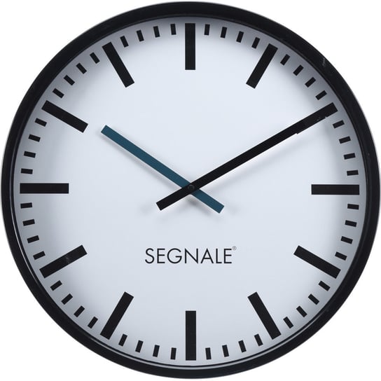Zegar ścienny SEGNALE, czarny, 45 cm Segnale