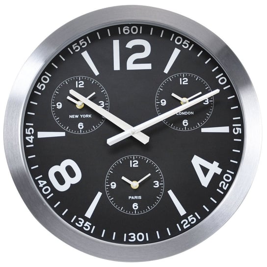 Zegar ścienny SEGNALE, czarny, 45 cm Segnale