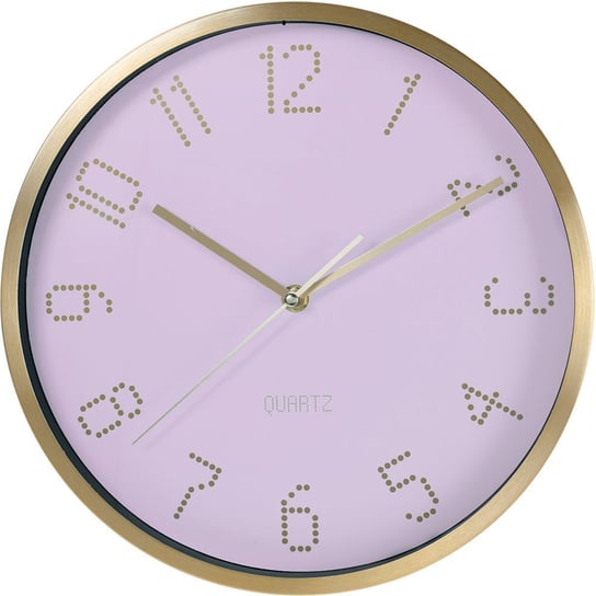 Zegar ścienny SEGNALE, różowy, 30 cm Segnale