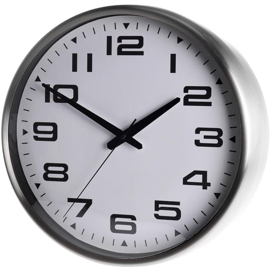 Zegar ścienny SEGNALE, srebrny, 38 cm Segnale