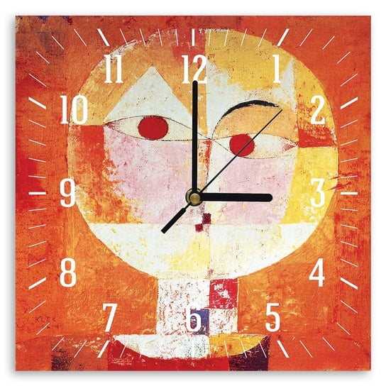 Zegar ścienny Senecio - Paul Klee 30x30 Legendarte