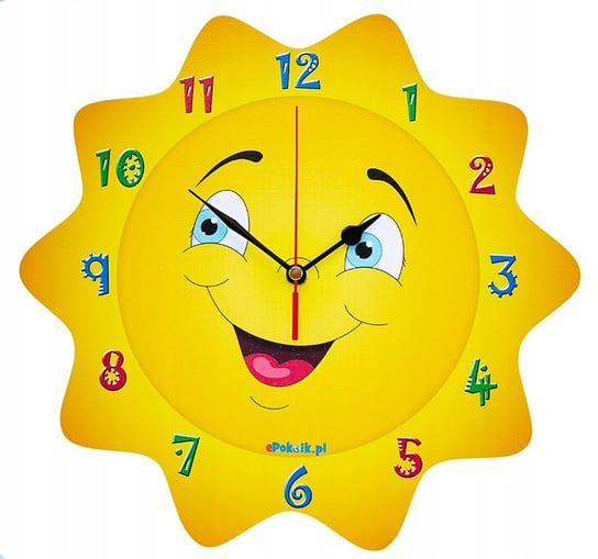 Zegar Ścienny Słoneczko Standardowy Mechanizm (Caro) / Epokoik Inna marka