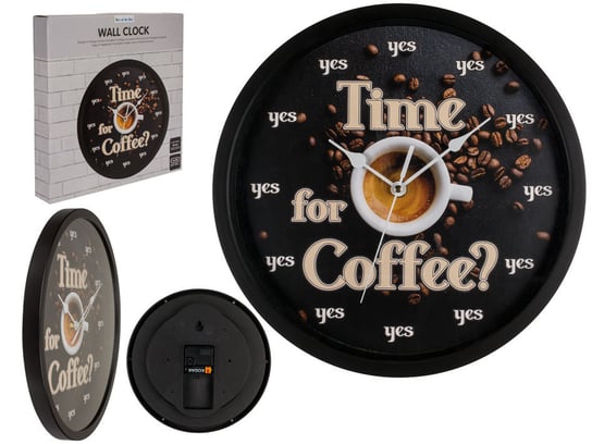 Zegar ścienny Time for Coffee Kemis - House of Gadgets
