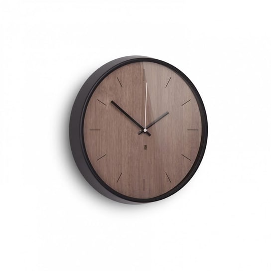 Zegar ścienny UMBRA Madera, ciemnobrązowy, 31,8x3,8 cm Umbra