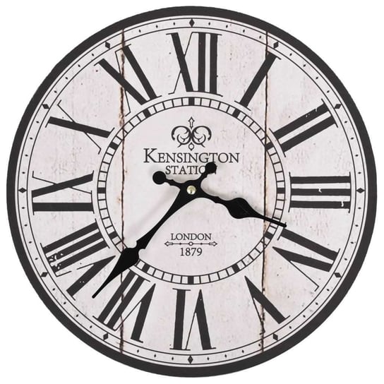 Zegar ścienny vintage London, 30 cm vidaXL