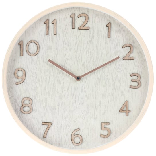 Zegar ścienny w neutralnych kolorach, Ø 38 cm Home Styling Collection