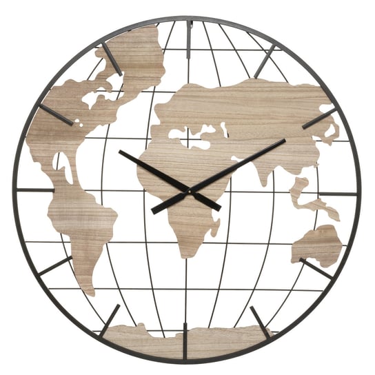 Zegar ścienny WORLD, Ø 90 cm Atmosphera