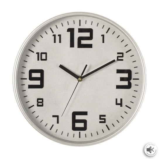 Zegar ścienny z cichym mechanizmem SILENCE, Ø 30 cm Inna marka