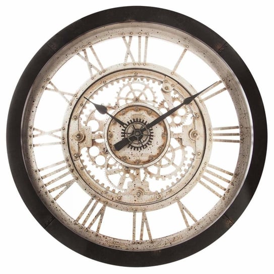 Zegar ścienny z mechanizmem ATMOSPHERA, brązowo-beżowy, 61,5 cm Atmosphera