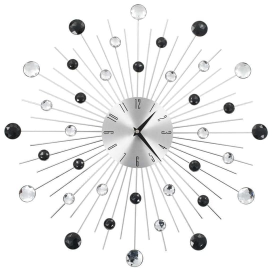 Zegar ścienny z mechanizmem kwarcowym, nowoczesny design, 50 cm vidaXL