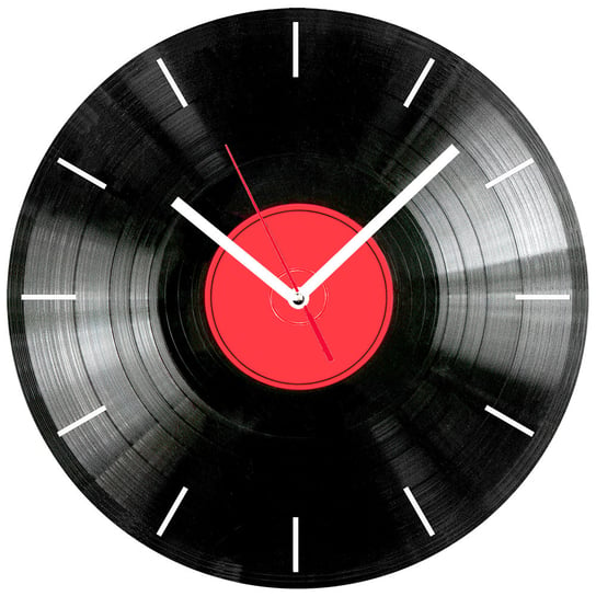 Zegar Ścienny Z Nadrukiem Vinyl Śr. 37 Cm Bertoni