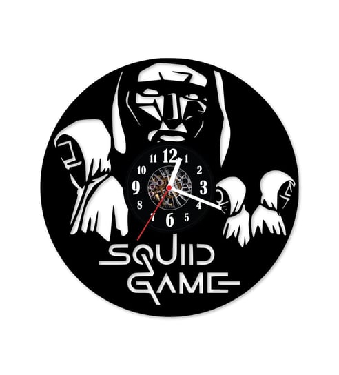 Zegar ścienny z płyty winylowej 184.13 Squid Game HOME DRUK