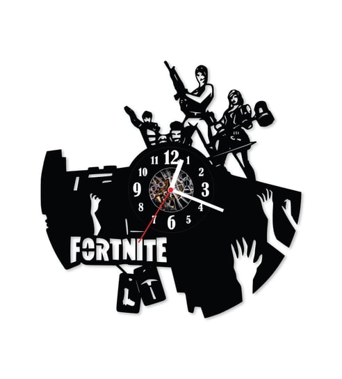 Zegar ścienny z płyty winylowej Fortnite 27.13 HOME DRUK