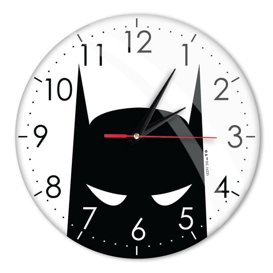 Zegar ścienny z połyskiem DC wzór: Batman 104, 30,5" Inna marka