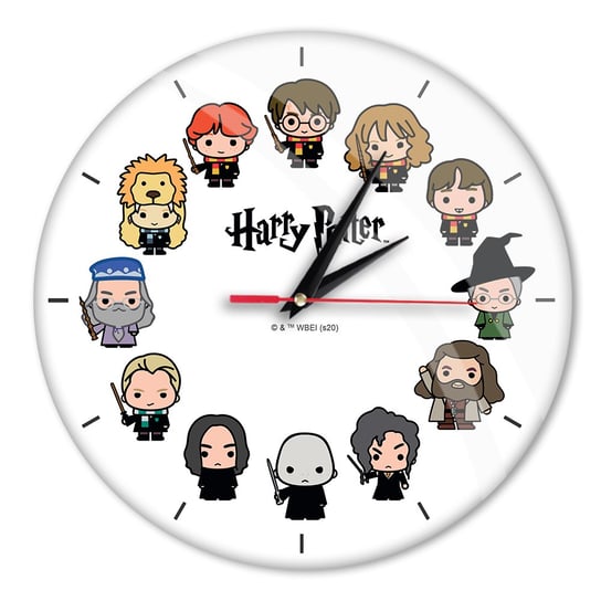 Zegar ścienny z połyskiem Harry Potter wzór: Harry Potter 026, 30,5" Inna marka