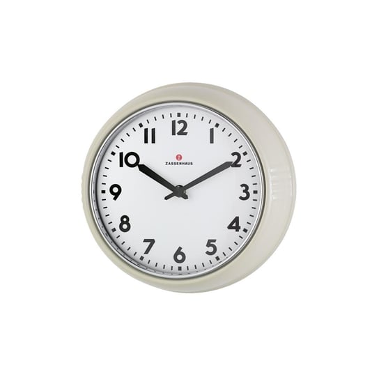 Zegar ścienny ZASSENHAUS, kremowy, 24x6 cm Zassenhaus