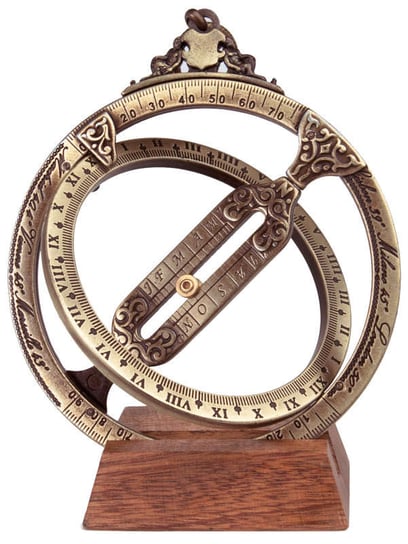 Zegar słoneczny - pierścienie astronomiczne GIFTDECO