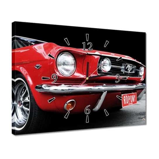 Zegar Sportowy Ford Mustang, 40x30cm ZeSmakiem