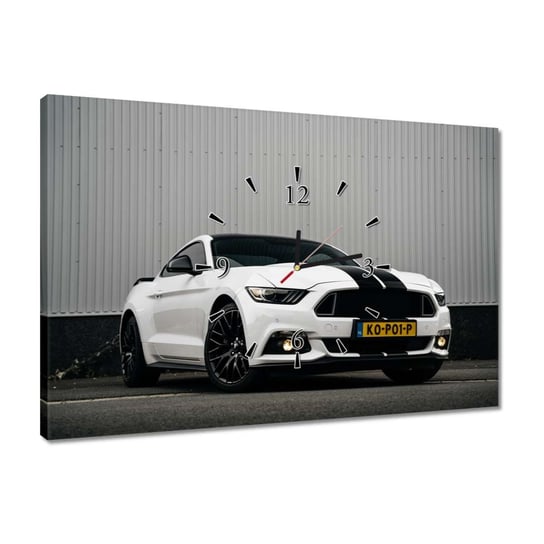 Zegar Sportowy Ford Mustang, 60x40cm ZeSmakiem