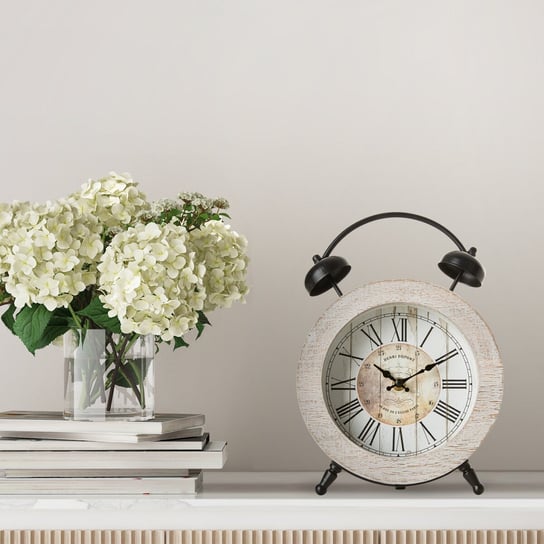 Zegar stojący nowoczesny, 27x28, stylowy dekoracyjny Eurofirany