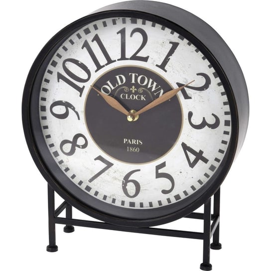 Zegar stołowy HOME STYLING COLLECTION, czarny, 32 cm Home Styling Collection