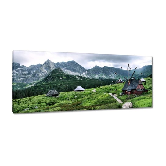 Zegar Tatry Hala Gąsienicowa, 100x40cm ZeSmakiem