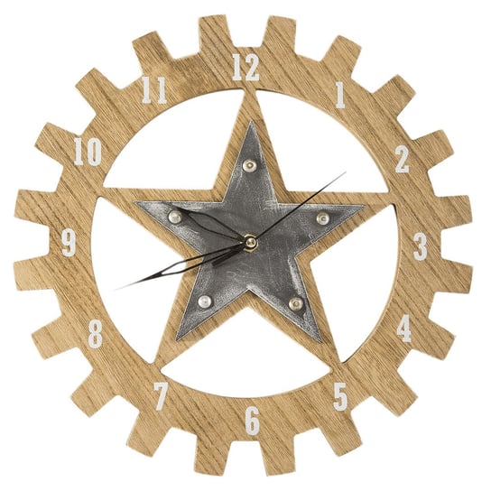 Zegar Texa EUROFIRANY, beżowy, 20x3 cm Eurofirany