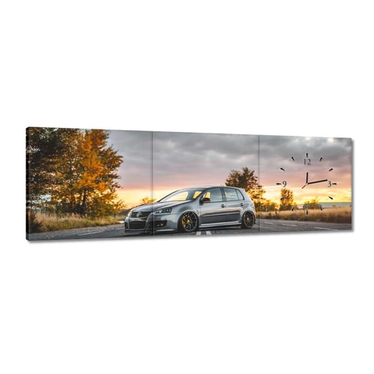 Zegar Volkswagen Samochód Auto, 120x40cm ZeSmakiem