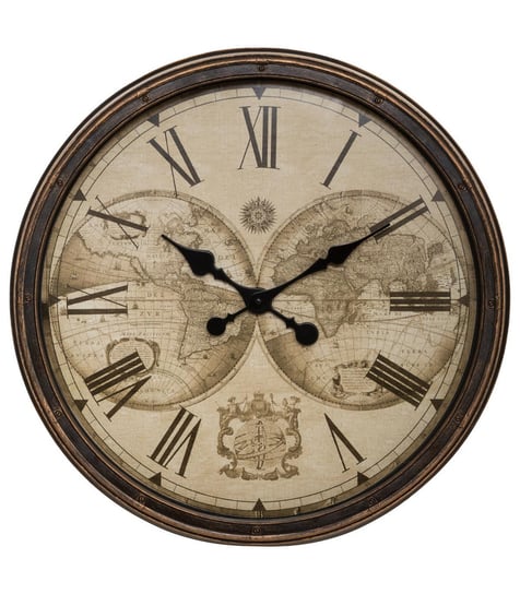 Zegar w stylu kolonialnym "Tomy" 51 cm Atmosphera Créateur d'intérieur