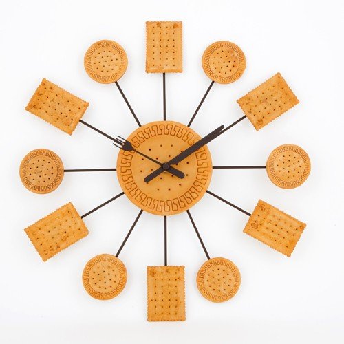 Zegar wiszący ciasteczkowy BISCOTTO MIA home