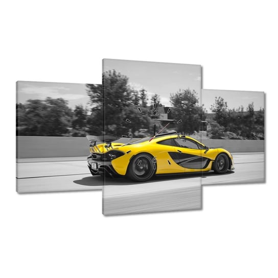 Zegar Yellow McLaren P1, 100x60cm ZeSmakiem