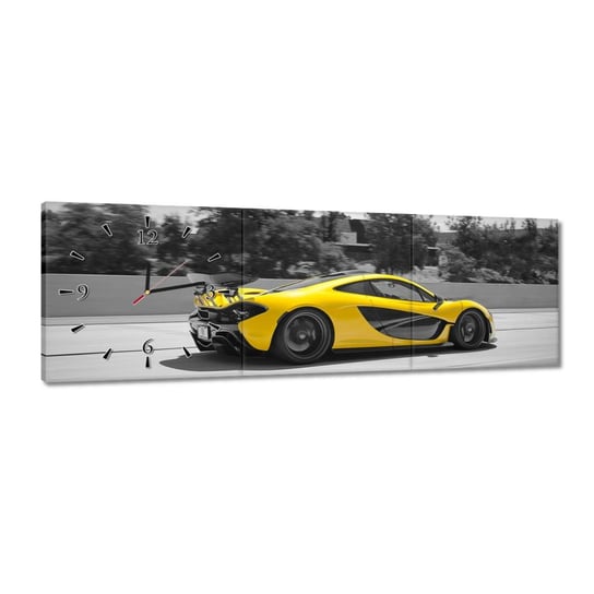 Zegar Yellow McLaren P1, 90x30cm ZeSmakiem