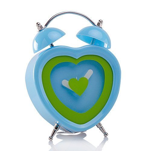 Zegar z budzikiem dla dzieci Koro niebieski baterią Florina Florina
