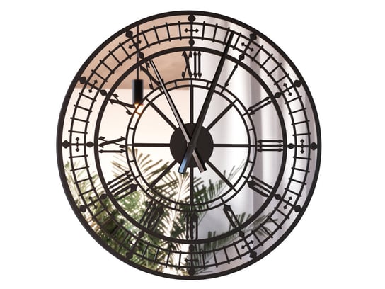 Zegar z lustrem ścienny metalowy Big Ben 70 cm Inna marka