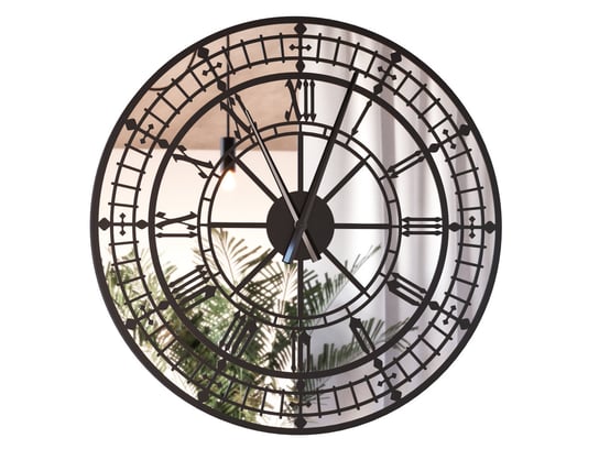 Zegar z lustrem ścienny metalowy Big Ben 80 cm Inna marka