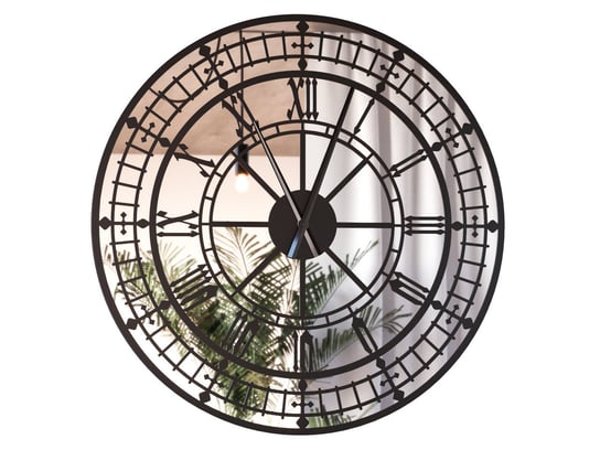 Zegar z lustrem ścienny metalowy Big Ben 90 cm Inna marka