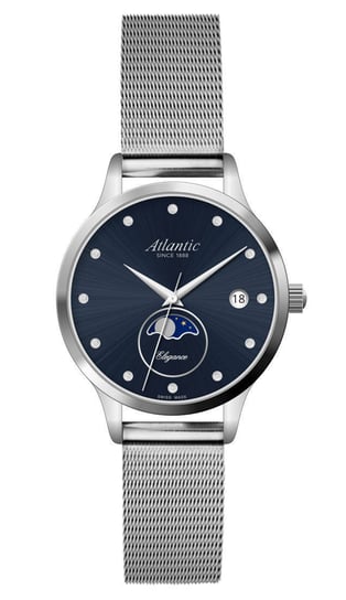 Zegarek Atlantic ELEGANCE 29040.41.57MB Damski Klasyczny Szafir Atlantic