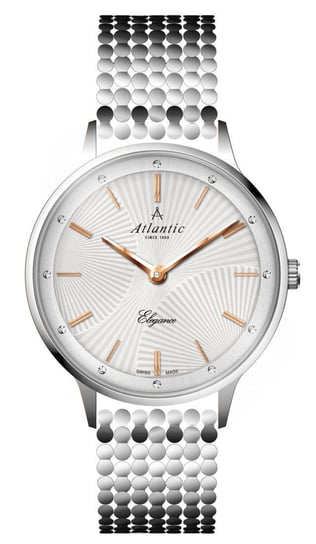 Zegarek Atlantic ELEGANCE 29042.41.21R Damski Klasyczny Szafir Atlantic