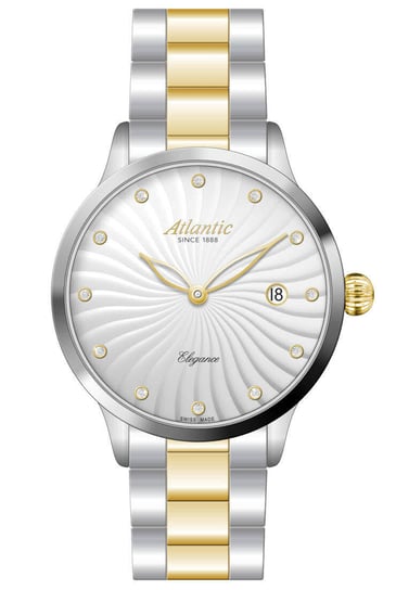 Zegarek Atlantic ELEGANCE 29142.43.27GMB Damski Klasyczny Szafir Atlantic