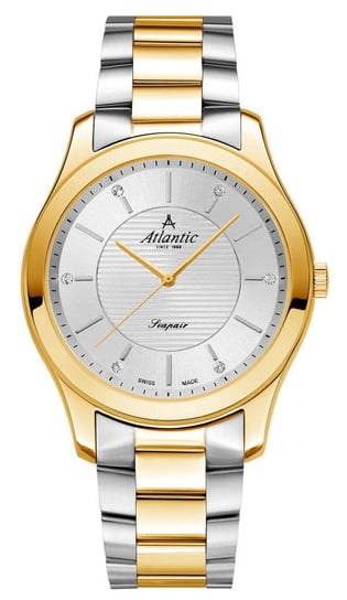 Zegarek Atlantic SEAPAIR 20335.43.21G Damski Klasyczny Szafir Atlantic