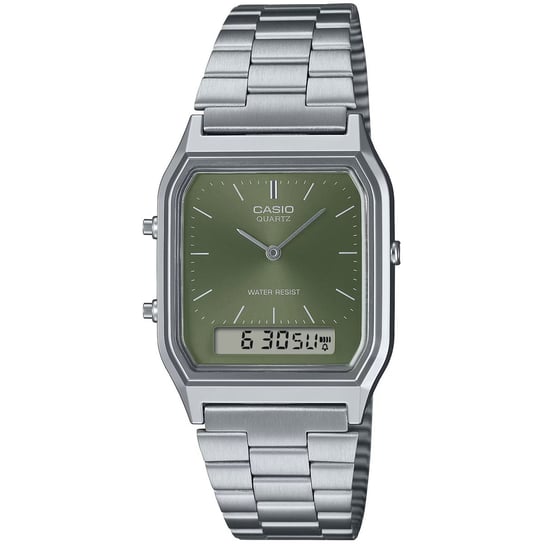 Zegarek Casio Vintage AQ-230A-3AMQYES srebrny Casio