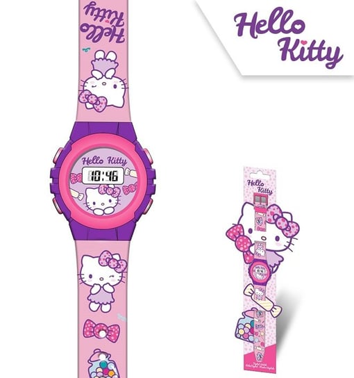 Zegarek cyfrowy Hello Kitty, Hk50122 Kids Euroswan