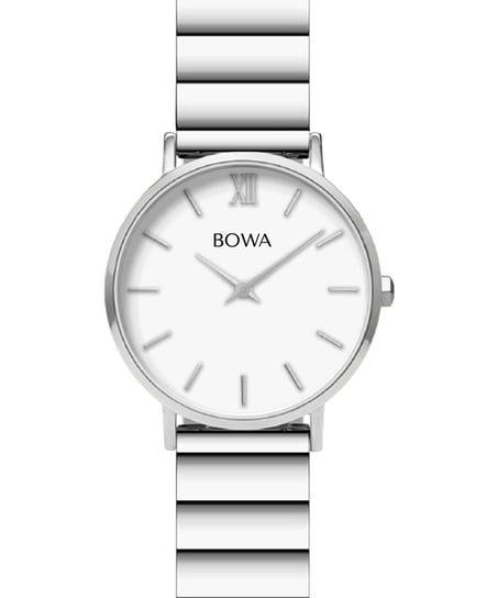 Zegarek damski BOWA LO332-25-165S LONDON, srebrny BOWA