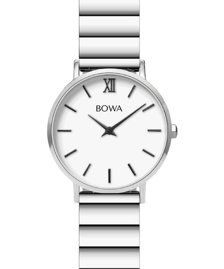 Zegarek damski BOWA LO332-26-165S LONDON, srebrny BOWA